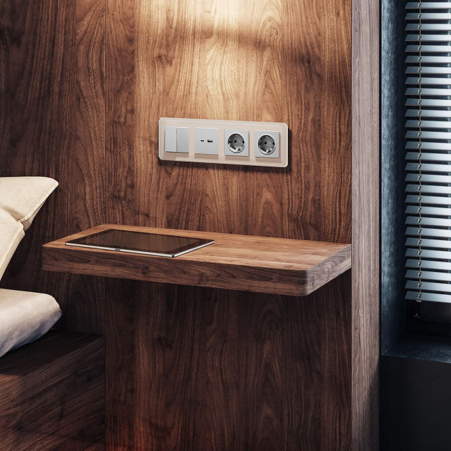 Рамка Werkel Elite на 4 поста дымчатый W0042417 4690389180798 Рамка Werkel Elite на 4 поста дымчатый W0042417 4690389180798