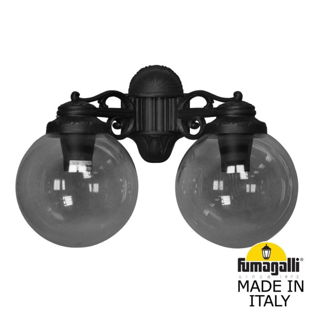 Уличный настенный светильник Fumagalli Globe 250 G25.141.000.AZF1RDN Уличный настенный светильник Fumagalli Globe 250 G25.141.000.AZF1RDN