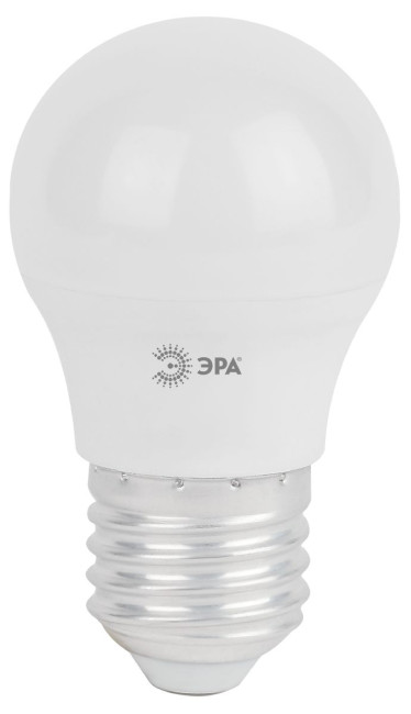 Лампа светодиодная Эра E27 9W 6000K LED P45-9W-860-E27 Б0031412 Лампа светодиодная Эра E27 9W 6000K LED P45-9W-860-E27 Б0031412