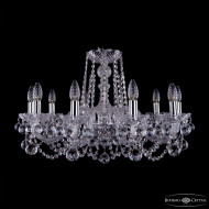 Подвесная люстра Bohemia Ivele Crystal 1402/10/240 Ni Balls Подвесная люстра Bohemia Ivele Crystal 1402/10/240 Ni Balls
