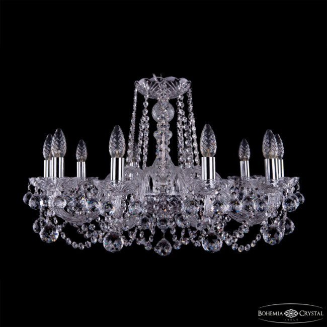 Подвесная люстра Bohemia Ivele Crystal 1402/10/240 Ni Balls Подвесная люстра Bohemia Ivele Crystal 1402/10/240 Ni Balls