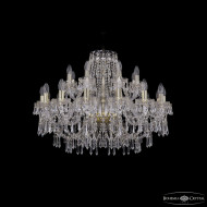 Подвесная люстра Bohemia Ivele Crystal 1403/16+8/300 G Подвесная люстра Bohemia Ivele Crystal 1403/16+8/300 G