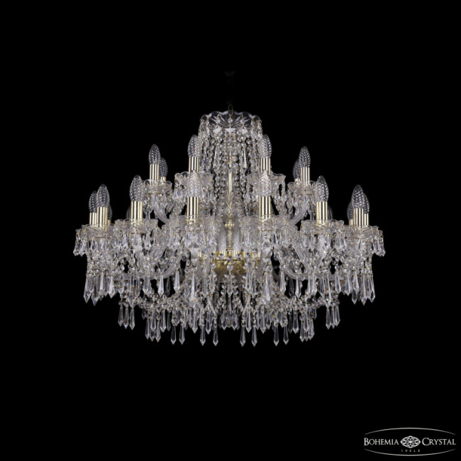 Подвесная люстра Bohemia Ivele Crystal 1403/16+8/300 G Подвесная люстра Bohemia Ivele Crystal 1403/16+8/300 G