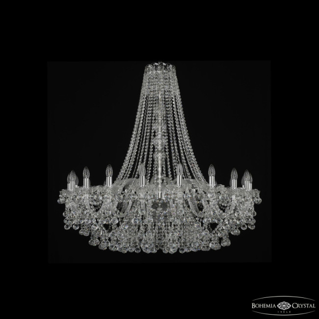 Подвесная люстра Bohemia Ivele Crystal 1409/20/400/h-113 Ni