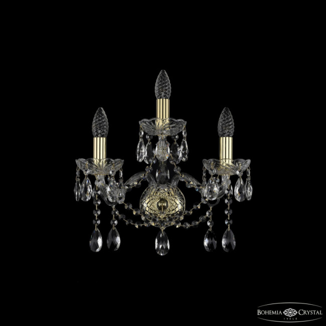 Бра Bohemia Ivele Crystal 1413B/2+1/165 G Бра Bohemia Ivele Crystal 1413B/2+1/165 G