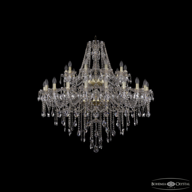Подвесная люстра Bohemia Ivele Crystal 1415/20+10/400/2d G