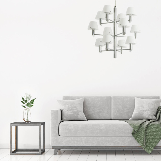 Подвесная люстра Divinare 1680/02 LM-12 Подвесная люстра Divinare 1680/02 LM-12
