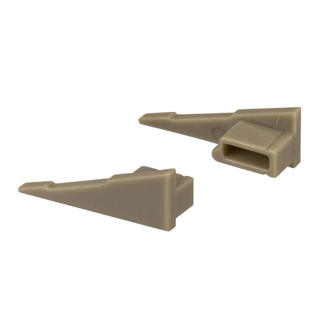 Комплект заглушек Arlight SL-MINI-SHELF-H8 OLIVE GREY 038810 Комплект заглушек Arlight SL-MINI-SHELF-H8 OLIVE GREY 038810