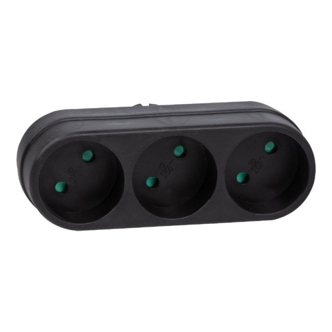 Сетевой разветвитель Uniel S-ES3-16O BLACK UL-00011232 Сетевой разветвитель Uniel S-ES3-16O BLACK UL-00011232