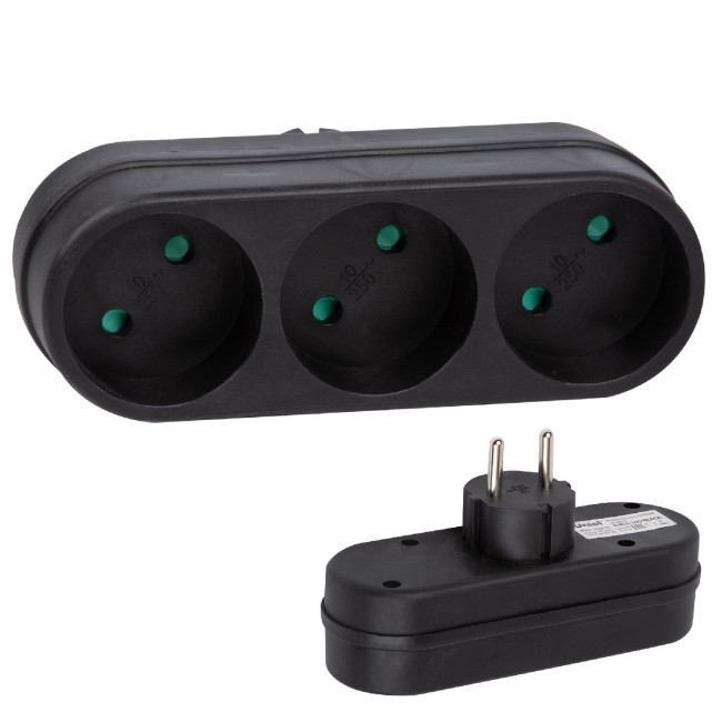 Сетевой разветвитель Uniel S-ES3-16O BLACK UL-00011232 Сетевой разветвитель Uniel S-ES3-16O BLACK UL-00011232