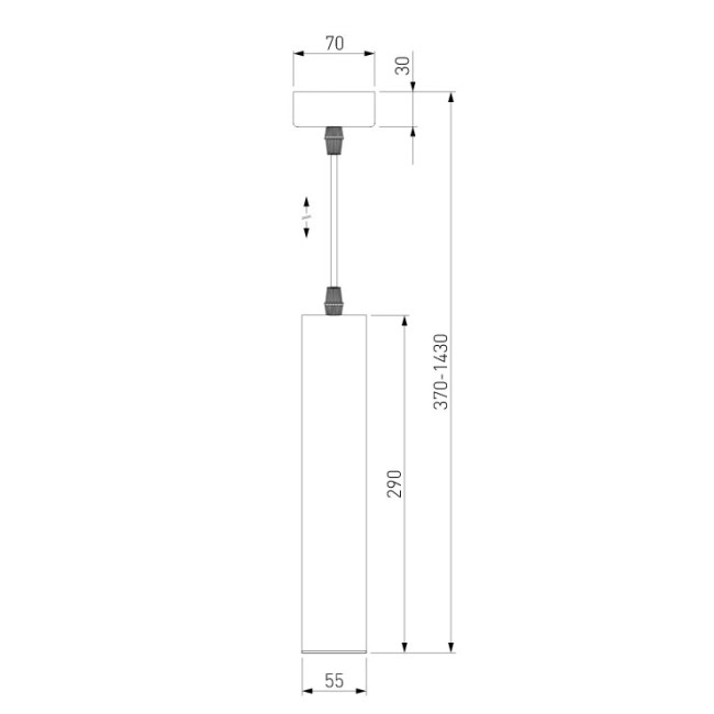 Подвесной светильник Elektrostandard Single 4690389178818 50161/1 LED a057418 Подвесной светильник Elektrostandard Single 4690389178818 50161/1 LED a057418