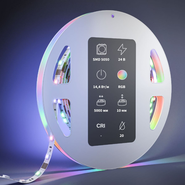 Светодиодная лента Maytoni Led Strip 24В 5050 14,4Вт/м RGBW 5м IP20 201139 Светодиодная лента Maytoni Led Strip 24В 5050 14,4Вт/м RGBW 5м IP20 201139