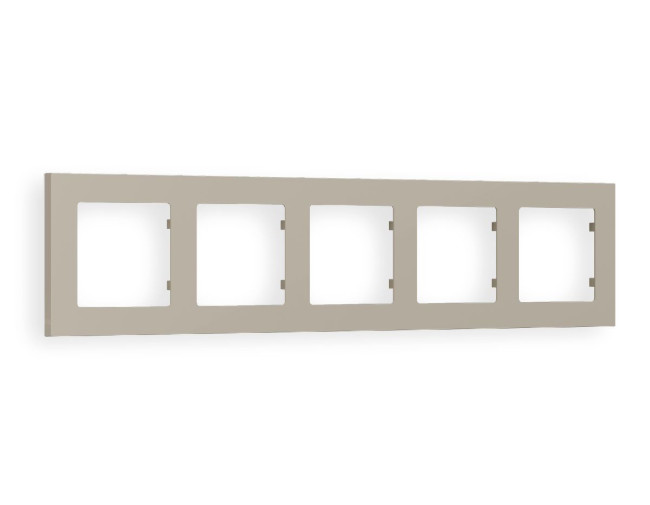 Рамка пятиместная Ambrella Volt Techno AF220365 Рамка пятиместная Ambrella Volt Techno AF220365