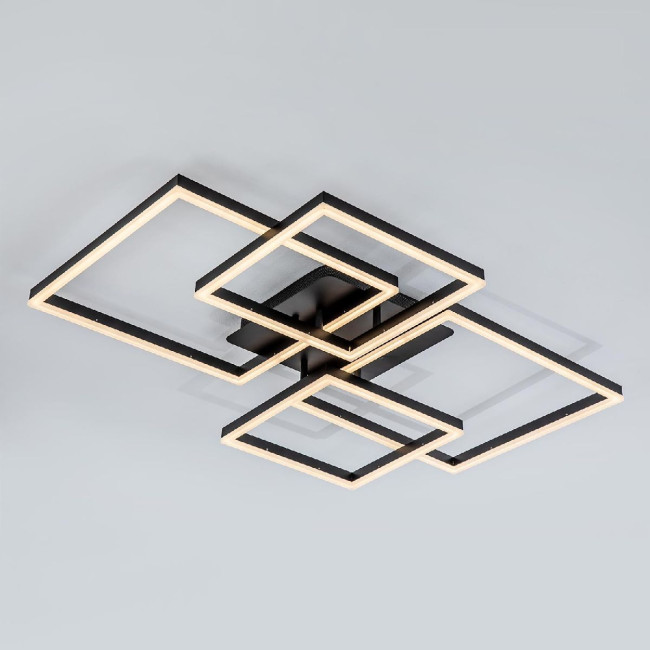Потолочная люстра LED4U L11060-4 BK Потолочная люстра LED4U L11060-4 BK