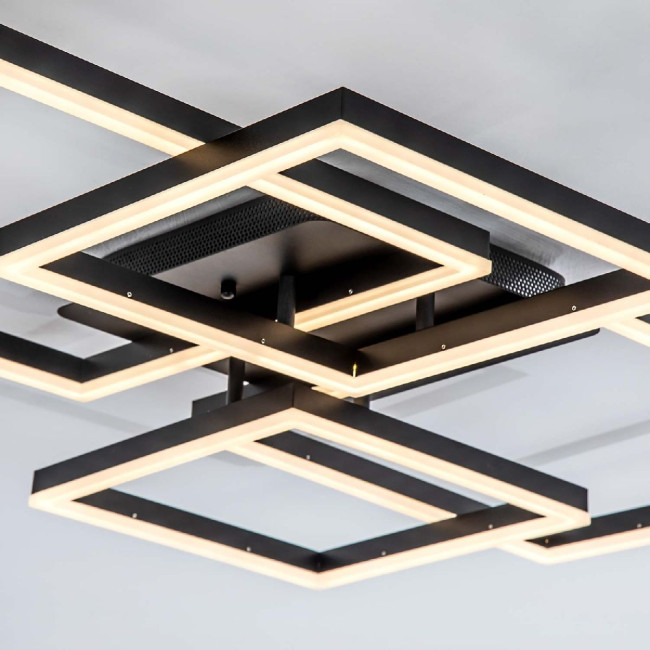 Потолочная люстра LED4U L11060-4 BK Потолочная люстра LED4U L11060-4 BK