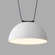 Трековый однофазный светильник Denkirs Belty Flow DK5561-WH+BK