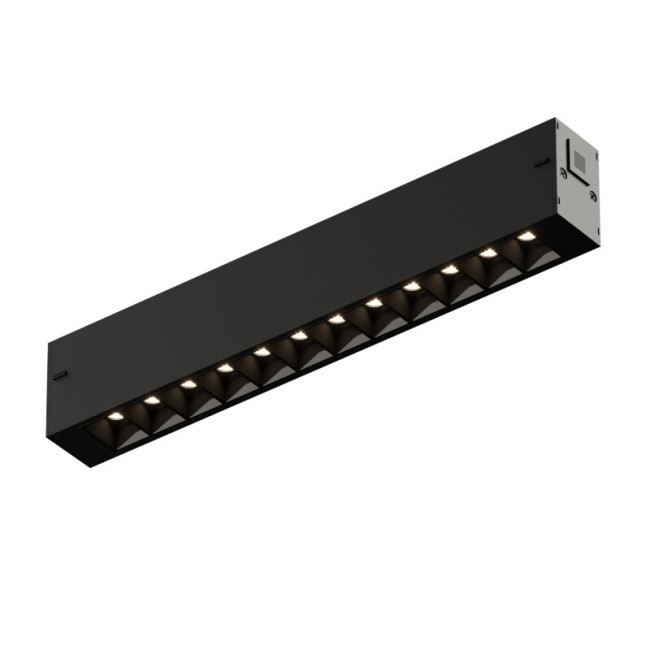 Трековый однофазный светильник Denkirs Simple Grill DK8201-BK Трековый однофазный светильник Denkirs Simple Grill DK8201-BK