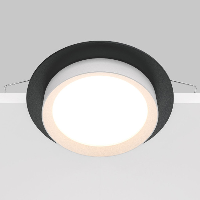 Встраиваемый светильник Maytoni Technical Hoop DL086-GX53-RD-BW