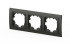 Рамка трехместная ELBI Zena 500-011100-227 Рамка трехместная ELBI Zena 500-011100-227