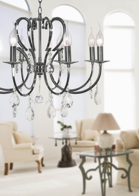 Подвесная люстра Arti Lampadari Miracoli E 1.1.8 PB Подвесная люстра Arti Lampadari Miracoli E 1.1.8 PB