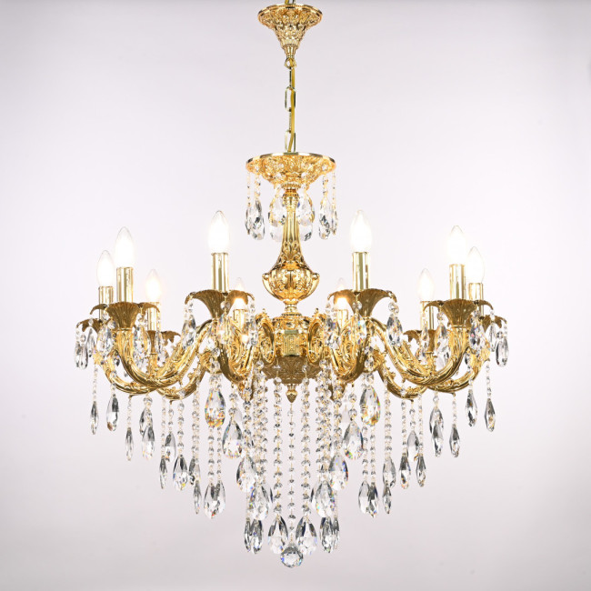 Подвесная люстра Bohemia Ivele Crystal AL79101/10/250 B G Подвесная люстра Bohemia Ivele Crystal AL79101/10/250 B G