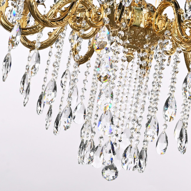 Подвесная люстра Bohemia Ivele Crystal AL79101/10/250 B G Подвесная люстра Bohemia Ivele Crystal AL79101/10/250 B G