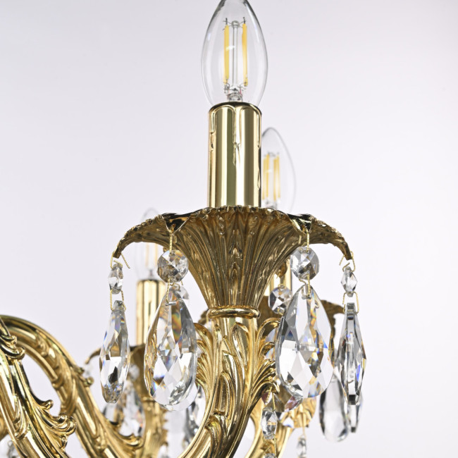 Подвесная люстра Bohemia Ivele Crystal AL79101/10/250 B G Подвесная люстра Bohemia Ivele Crystal AL79101/10/250 B G