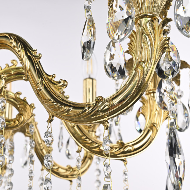 Подвесная люстра Bohemia Ivele Crystal AL79101/10/250 B G Подвесная люстра Bohemia Ivele Crystal AL79101/10/250 B G
