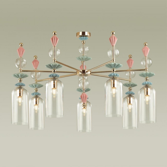 Люстра на штанге Odeon Light BIZET 4855/7C Люстра на штанге Odeon Light BIZET 4855/7C