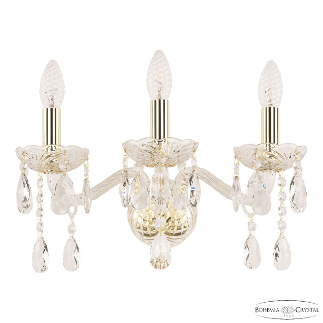 Бра Bohemia Ivele Crystal 107B/3/165 G Бра Bohemia Ivele Crystal 107B/3/165 G