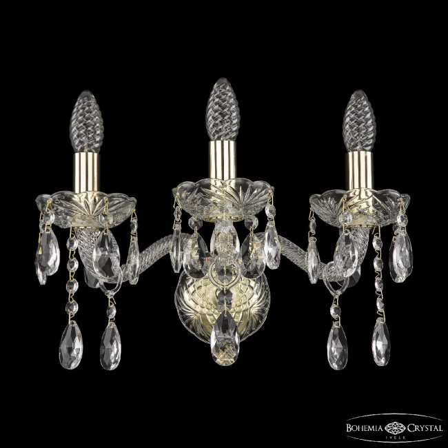 Бра Bohemia Ivele Crystal 107B/3/165 G Бра Bohemia Ivele Crystal 107B/3/165 G