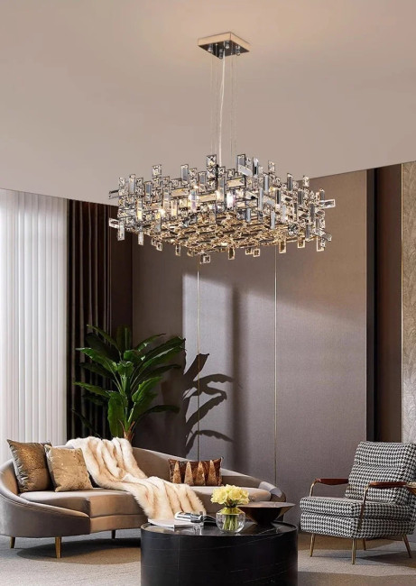 Люстра P7838-W60 chrome