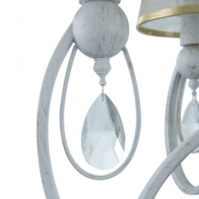 Подвесная люстра Arte Milano 347203/6 WT+G Подвесная люстра Arte Milano 347203/6 WT+G