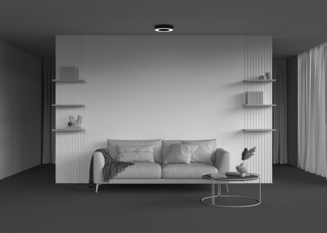 Потолочный светильник Maytoni Lua C093CL-24W3K-B Потолочный светильник Maytoni Lua C093CL-24W3K-B
