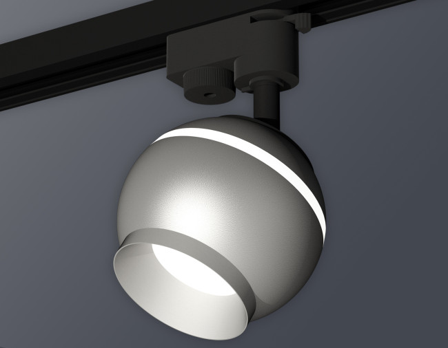 Трековый однофазный светильник с подсветкой Ambrella Light Track System XT1103030 (A2521, C1103, N7033) Трековый однофазный светильник с подсветкой Ambrella Light Track System XT1103030 (A2521, C1103, N7033)