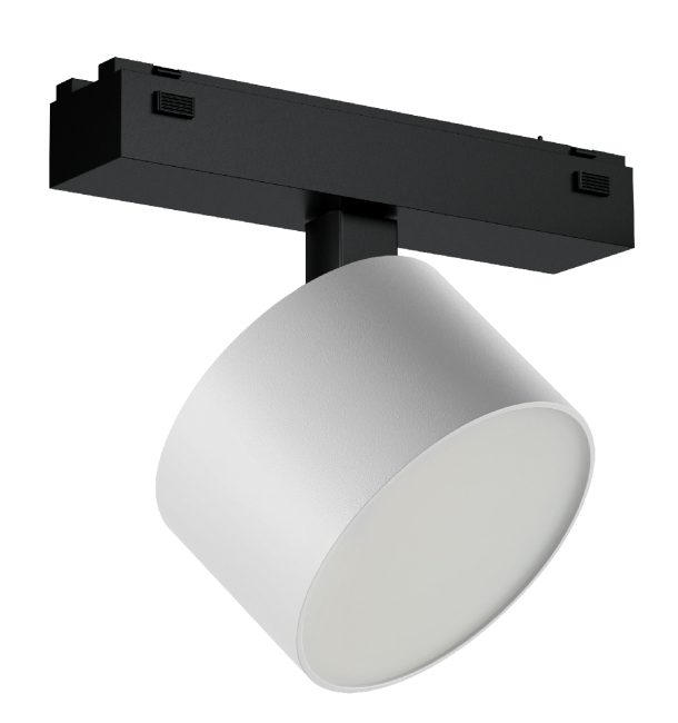 Трековый магнитный светильник iLedex Vision 4825-047-D90-10W-110DG-4000K-WH