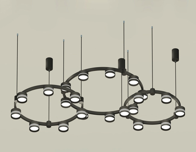 Комплект подвесного светильника Ambrella Light Techno Ring XR92092200 (A9209x3, C9242, C9238, C9232, N8462, N8478) Комплект подвесного светильника Ambrella Light Techno Ring XR92092200 (A9209x3, C9242, C9238, C9232, N8462, N8478)