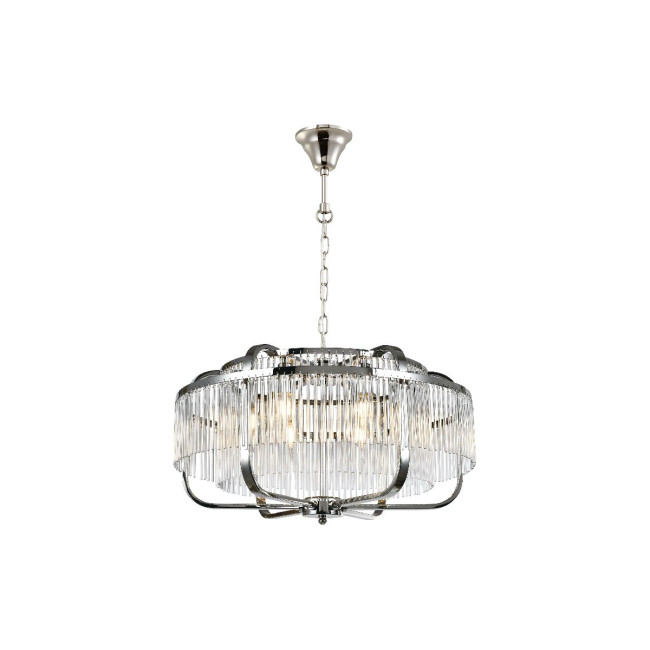 Подвесная люстра iLamp Qeens P9574-6 CR+CL