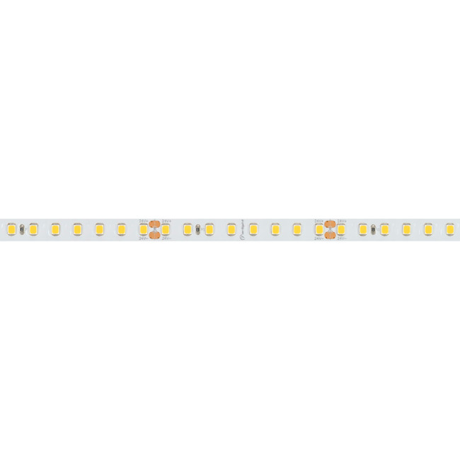 Светодиодная лента Arlight RT-A128-8mm 24V Warm2700 (9.6 W/m, IP20, 2835, 5m) 038759