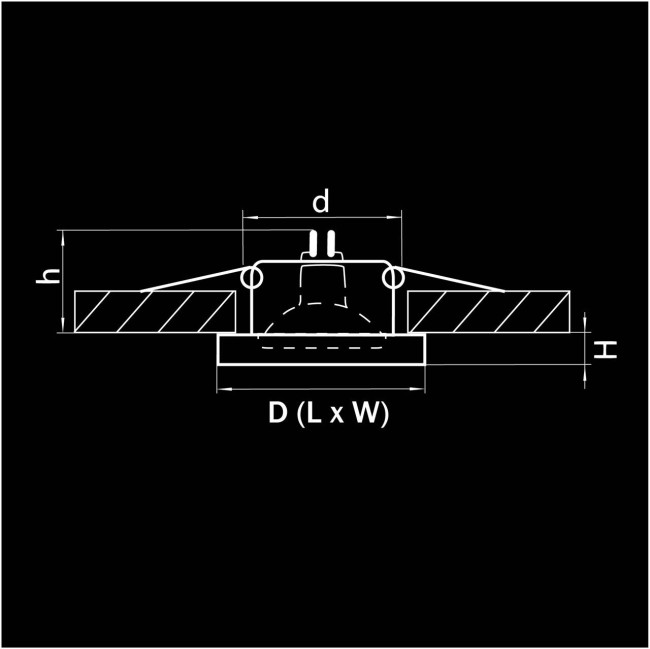 Встраиваемый светильник Lightstar Rifle Qua 002524 Встраиваемый светильник Lightstar Rifle Qua 002524