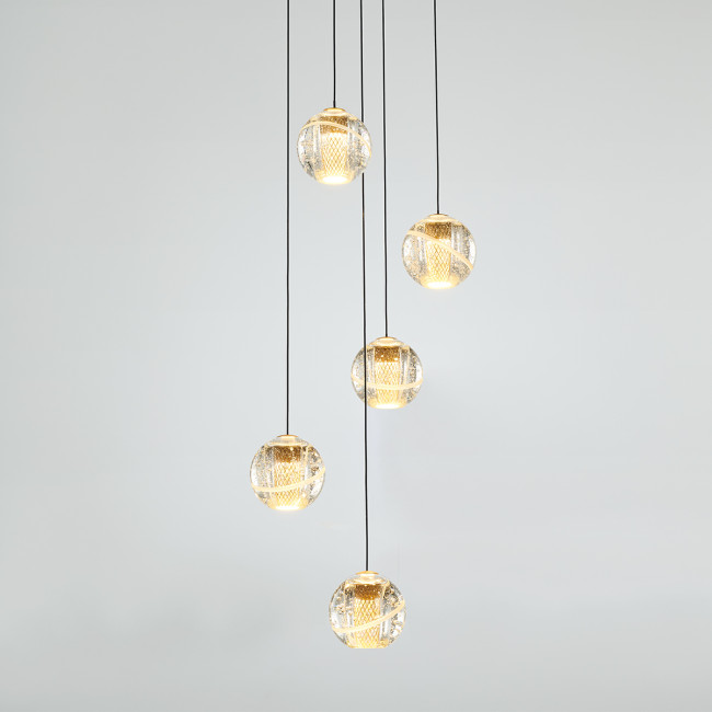 Каскадная люстра DeLight Collection MD22001052-5A gold Каскадная люстра DeLight Collection MD22001052-5A gold