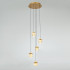 Каскадная люстра DeLight Collection MD22001052-5A gold Каскадная люстра DeLight Collection MD22001052-5A gold