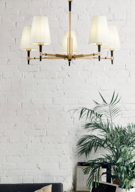 Подвесная люстра Maytoni Zaragoza H001CL-05BS Подвесная люстра Maytoni Zaragoza H001CL-05BS