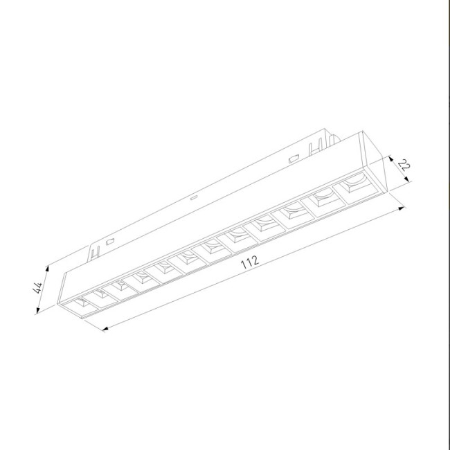 Трековый светильник Elektrostandard Slim Magnetic 4690389178900 Трековый светильник Elektrostandard Slim Magnetic 4690389178900