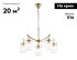 Подвесная люстра Ambrella Light High Light Heigh Light LH56031 Подвесная люстра Ambrella Light High Light Heigh Light LH56031