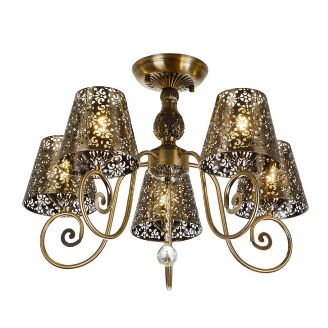 Потолочная люстра Myfar Luna MR1315-5C Потолочная люстра Myfar Luna MR1315-5C