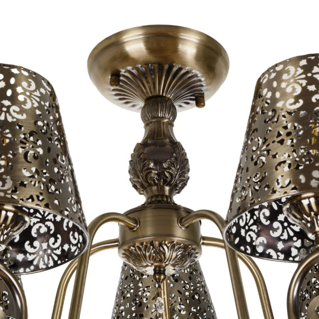 Потолочная люстра Myfar Luna MR1315-5C Потолочная люстра Myfar Luna MR1315-5C