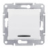 Выключатель одноклавишный с красной подсветкой Schneider Electric Sedna 10A 250V SDN0400321 Выключатель одноклавишный с красной подсветкой Schneider Electric Sedna 10A 250V SDN0400321