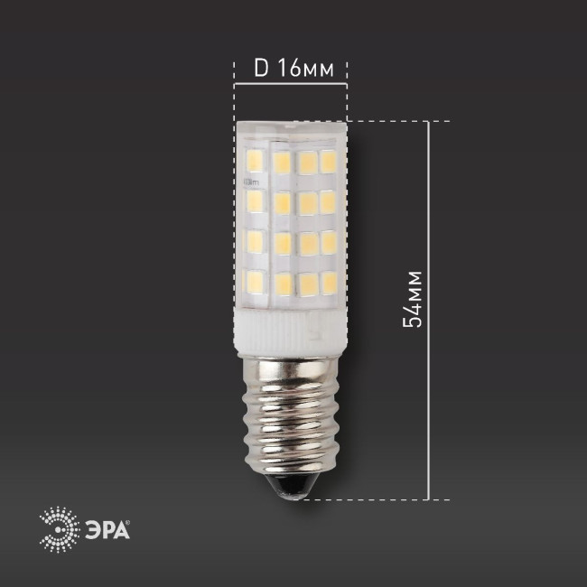 Лампа светодиодная Эра E14 5W 2700K LED T25-5W-CORN-827-E14 Б0033030 Лампа светодиодная Эра E14 5W 2700K LED T25-5W-CORN-827-E14 Б0033030