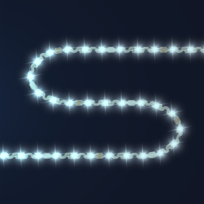 Светодиодная лента Apeyron 24В 8Вт/м smd2835 60д/м IP20 700Лм/м 5м 6500К 00-351 Светодиодная лента Apeyron 24В 8Вт/м smd2835 60д/м IP20 700Лм/м 5м 6500К 00-351